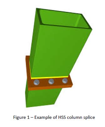 hss column splice|Column Analysis & Design .